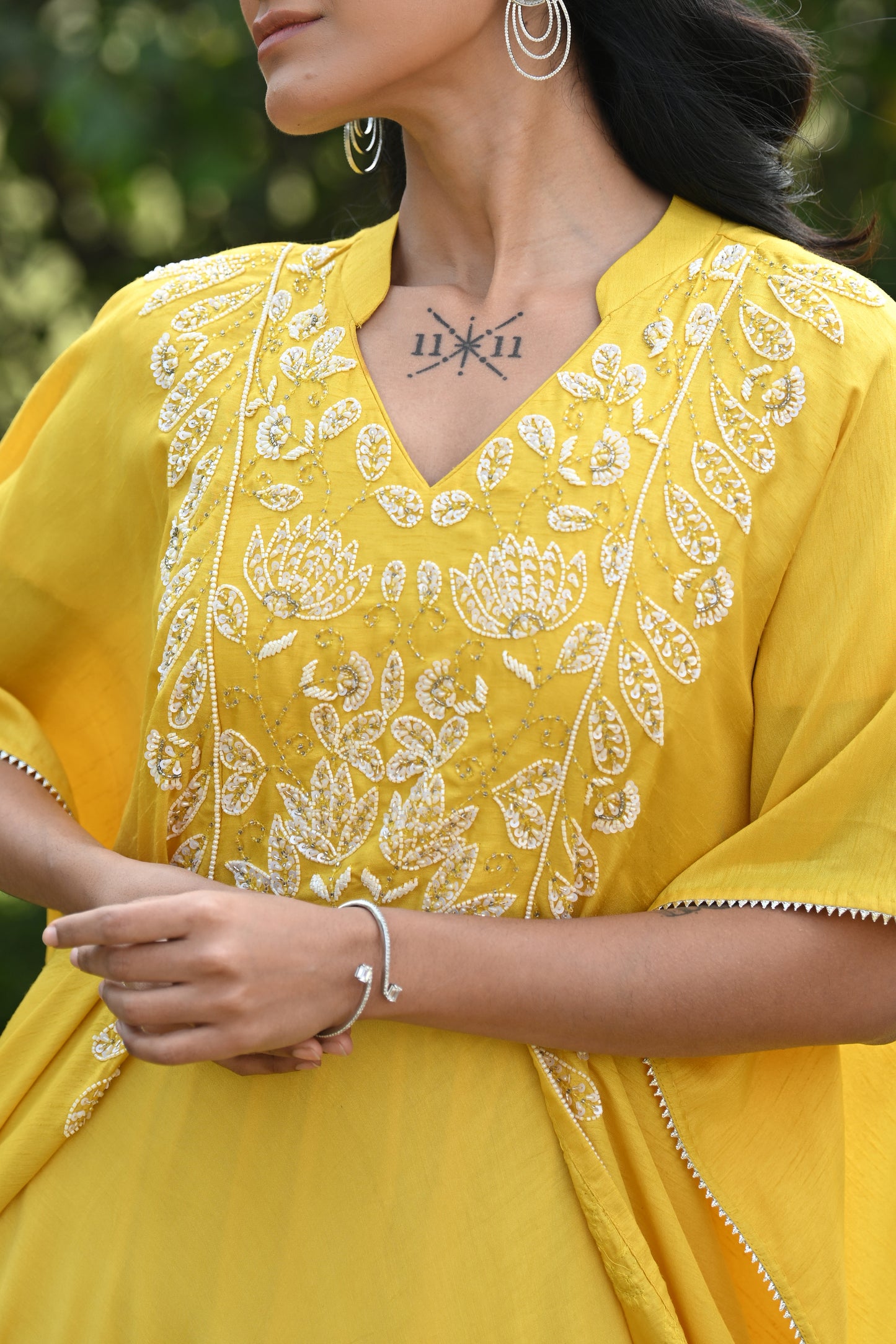 INDOWESTERN KAFTAN GOWN