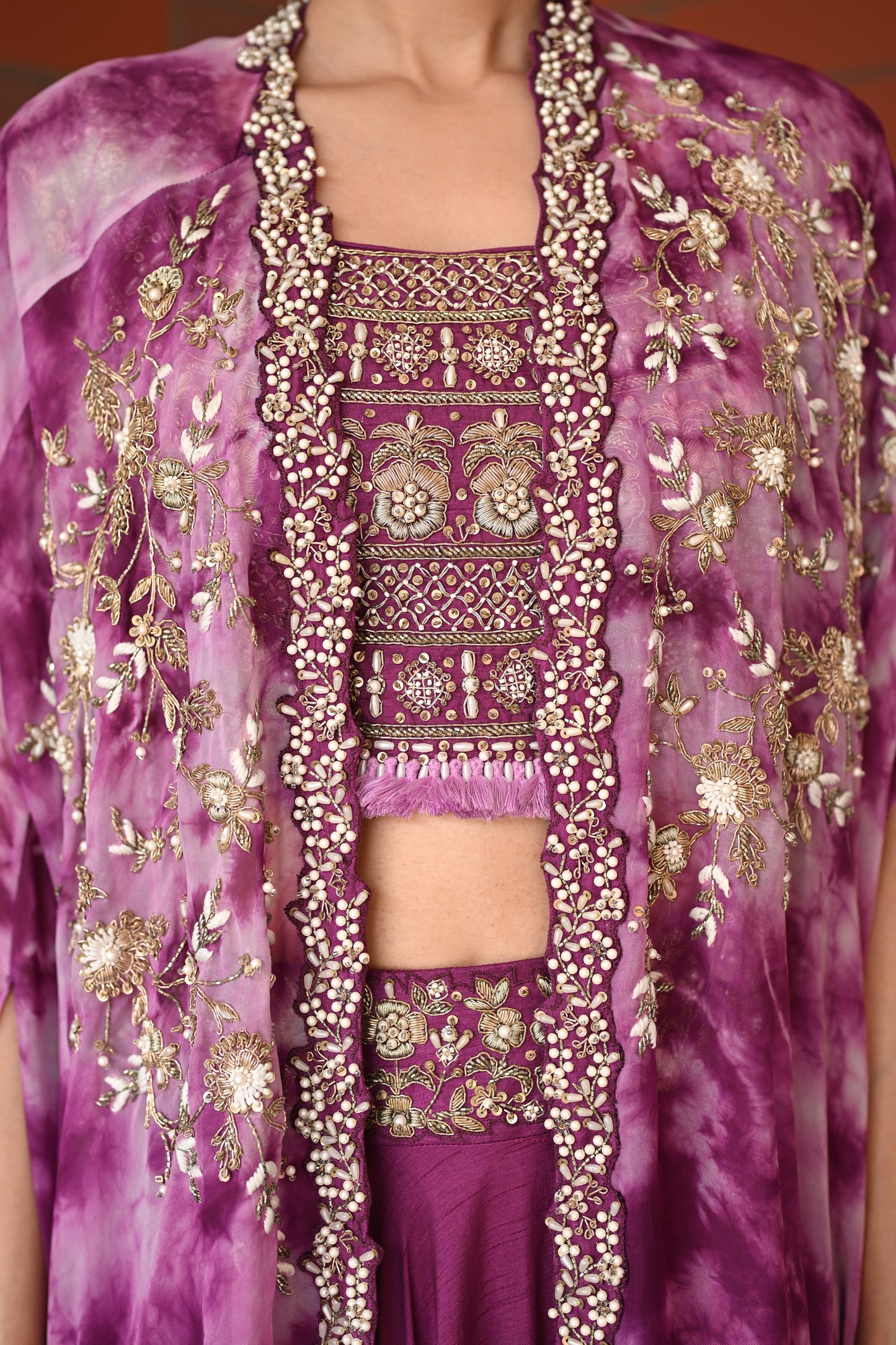 CAPE LEHENGA SET