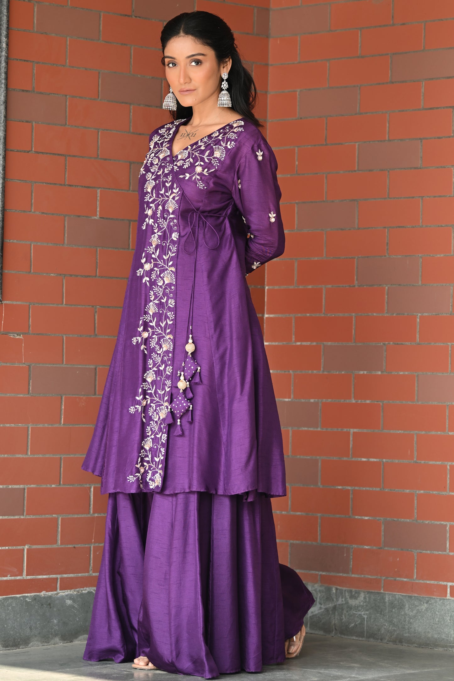 ANGRAKHA STYLE KURTA SET