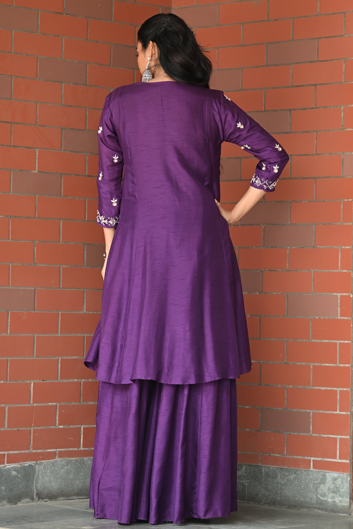 ANGRAKHA STYLE KURTA SET