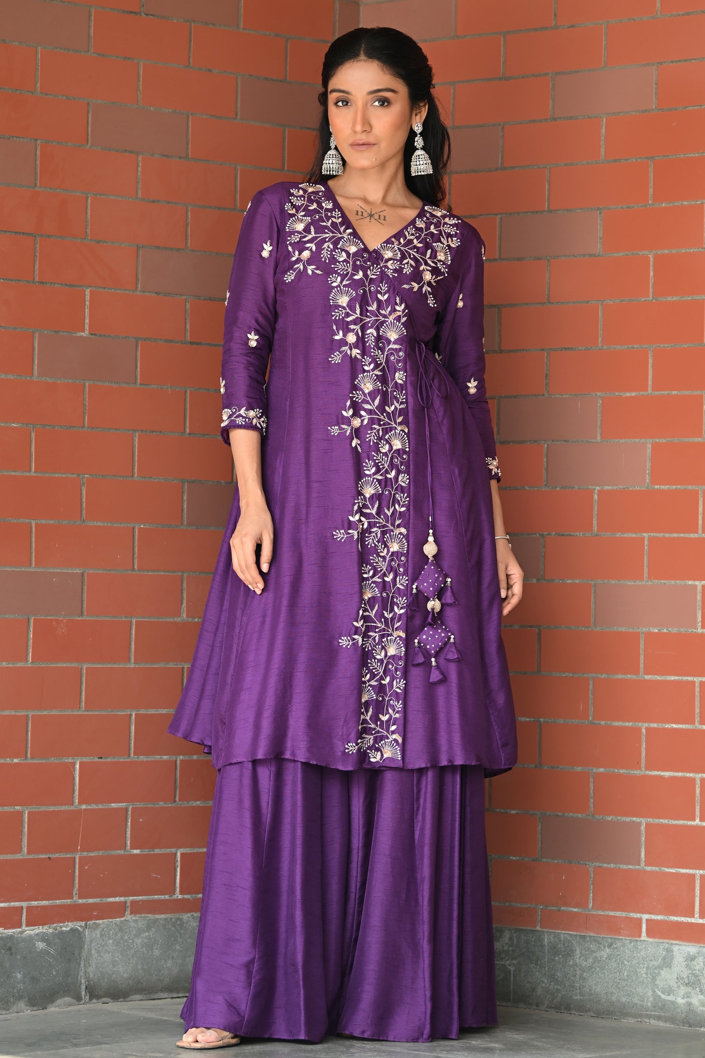 ANGRAKHA STYLE KURTA SET