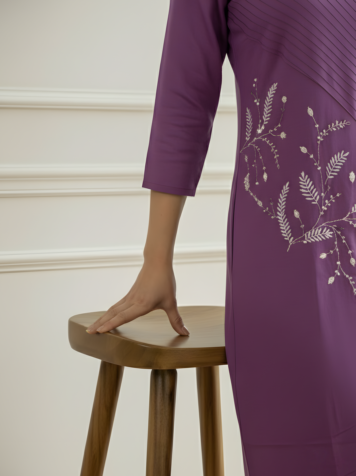 PURPLE PINTUC TUNIC