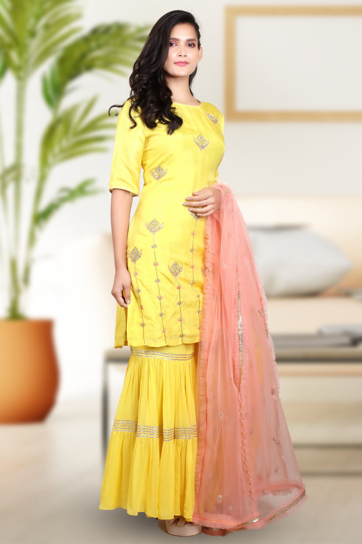 SHARARA SET WITH DUPATTA