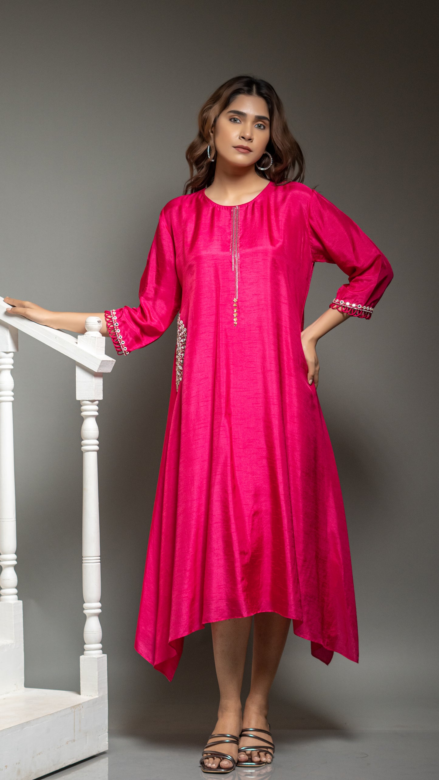 A LINE TAIL CUT KURTA