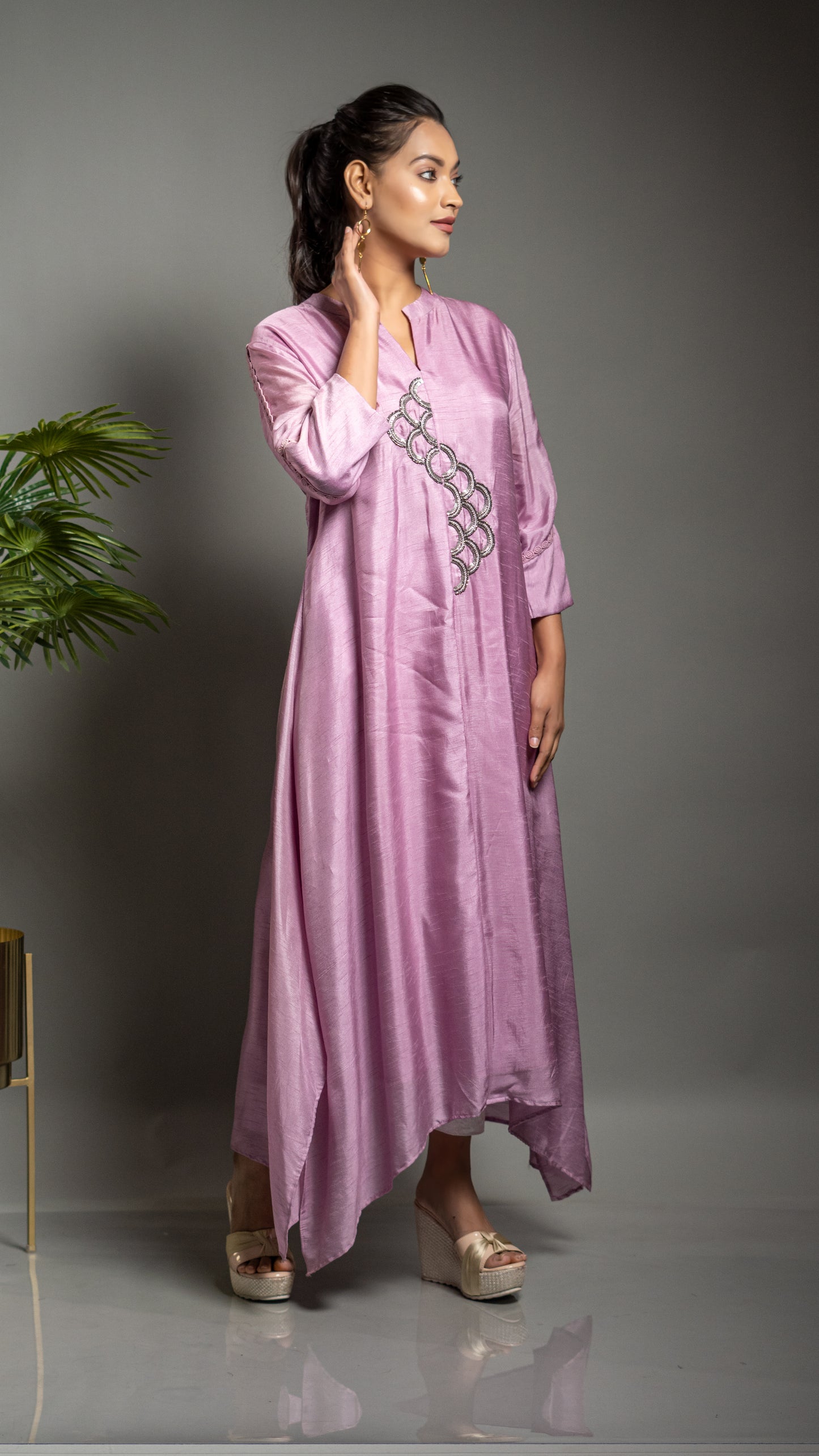 A LINE TAIL CUT KURTA