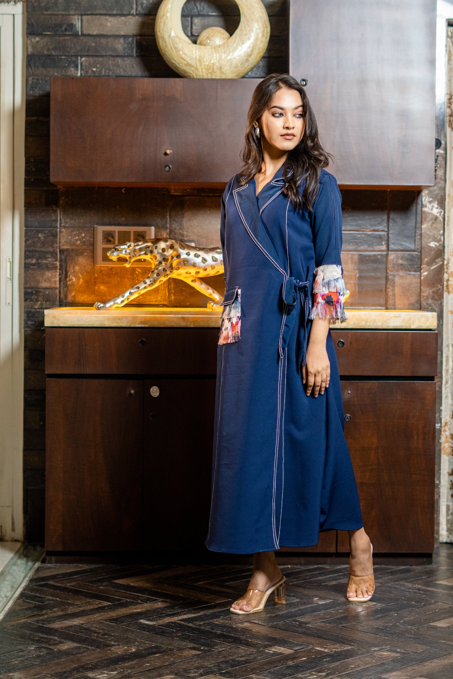 WRAPED WESTERN DRESS