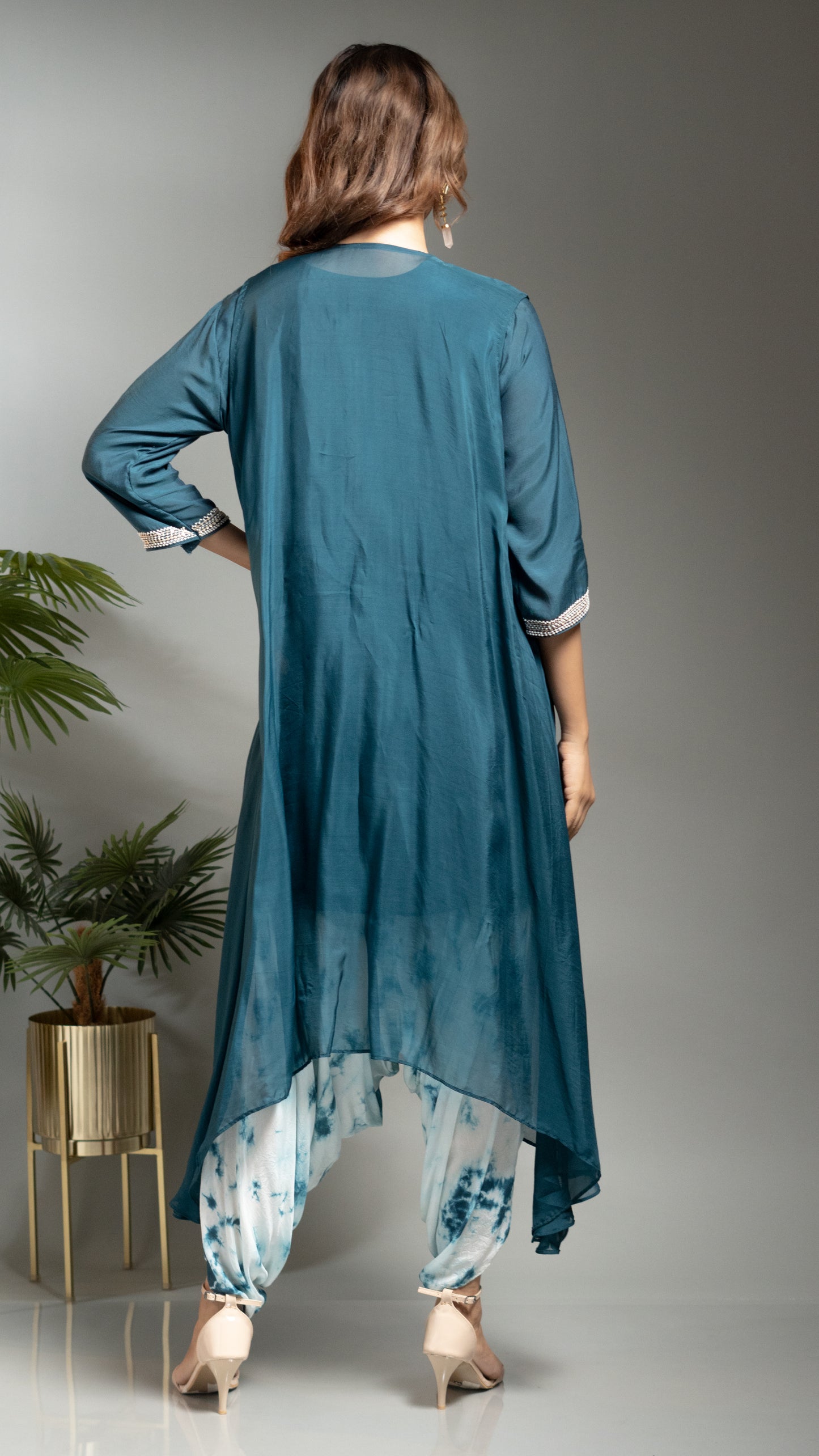 DHOTI SET WITH JACKET