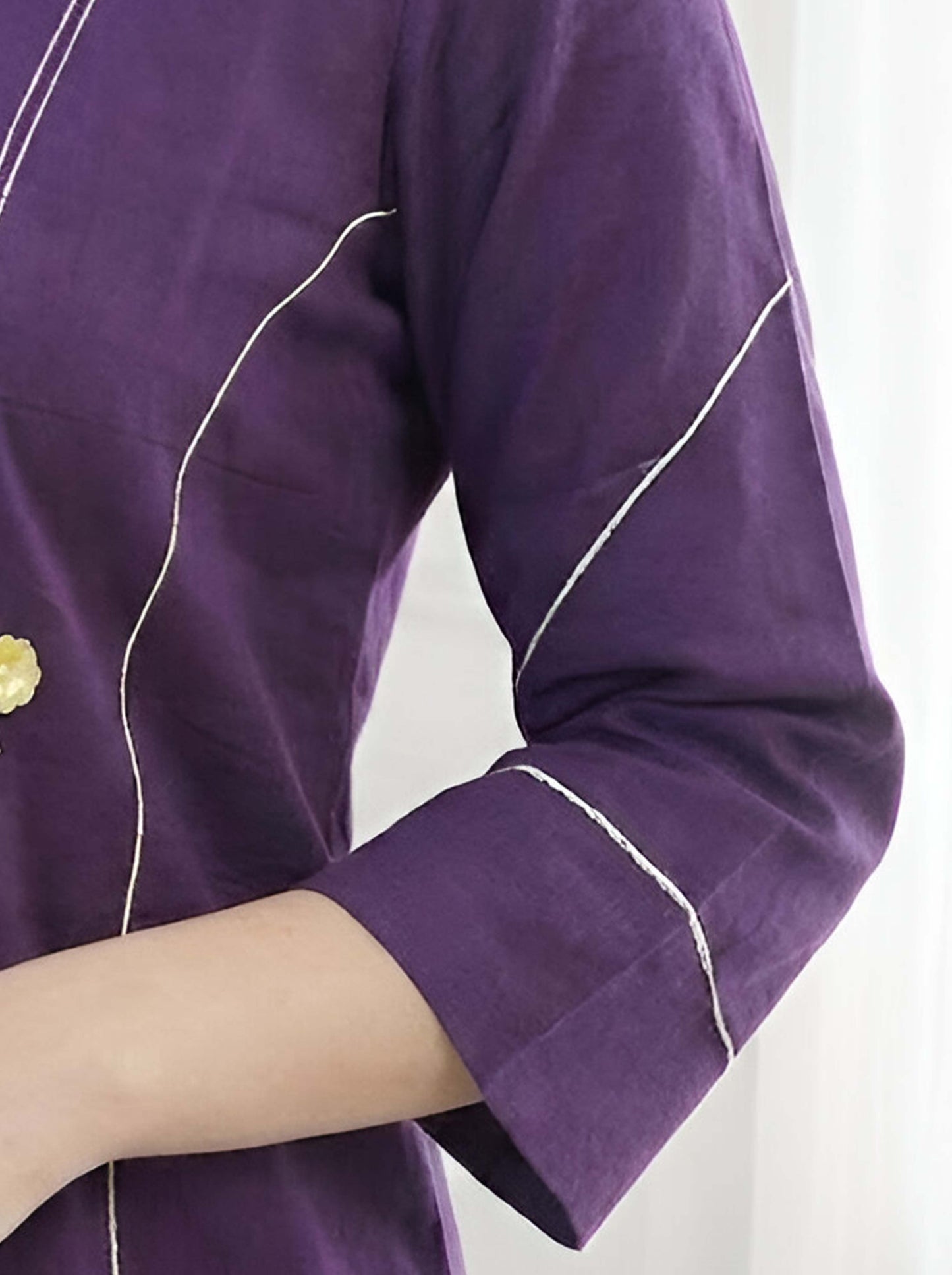 PURPLE MARVELOUS POPLIN CORDSET