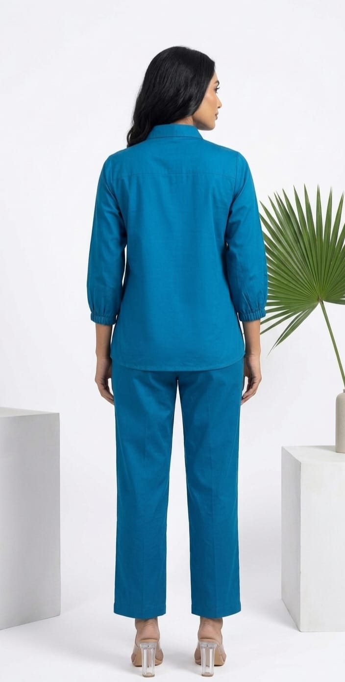 BLUE CO-ORD SET