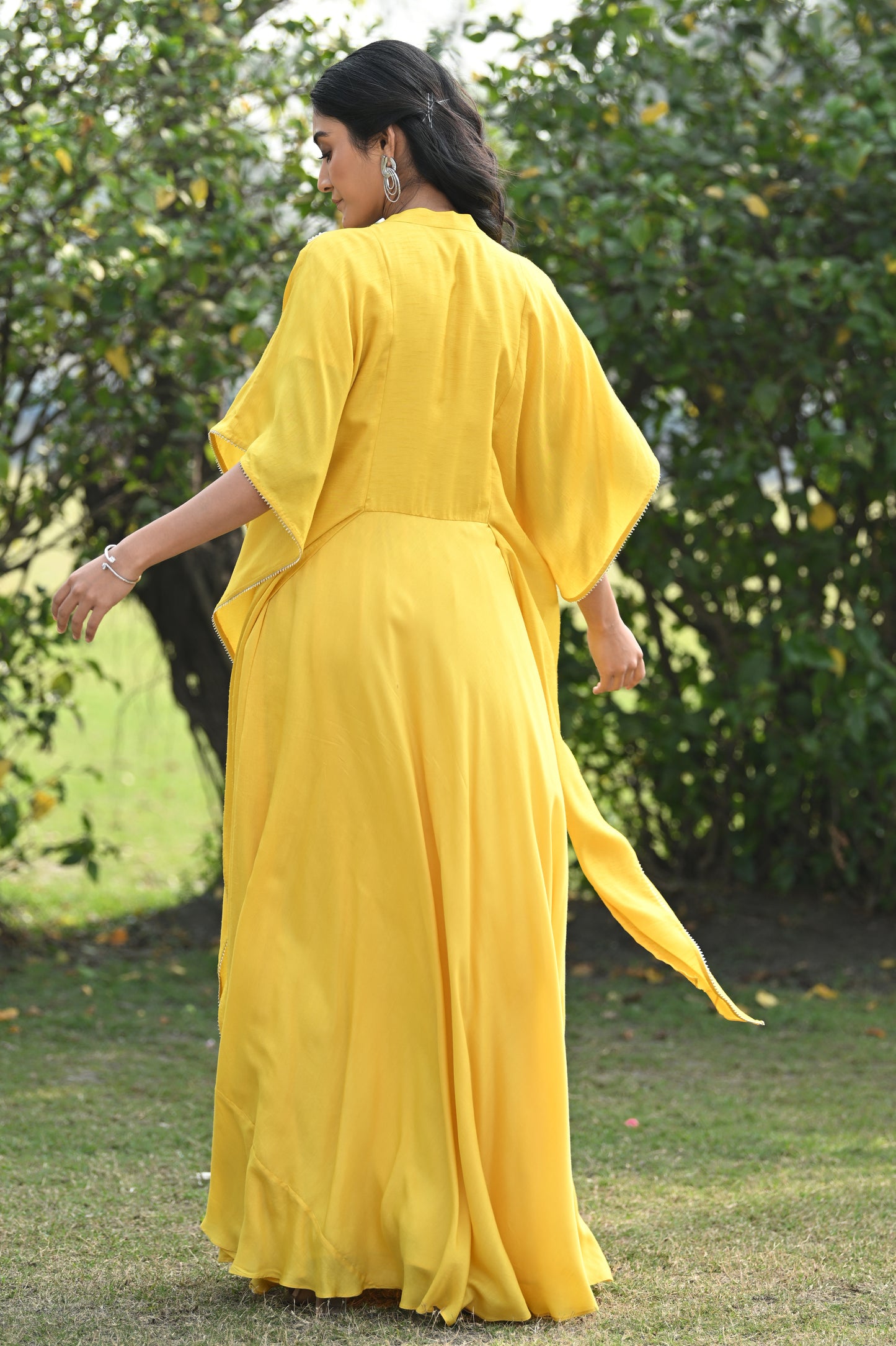 INDOWESTERN KAFTAN GOWN