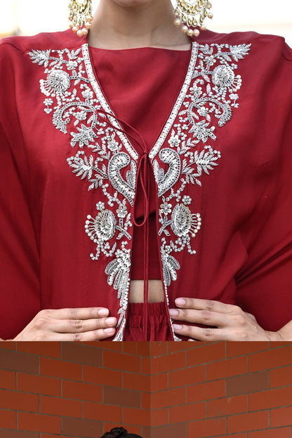 RED CAPE SET
