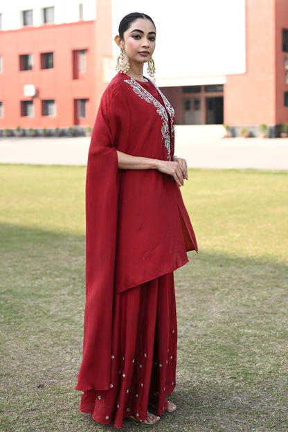 RED CAPE SET