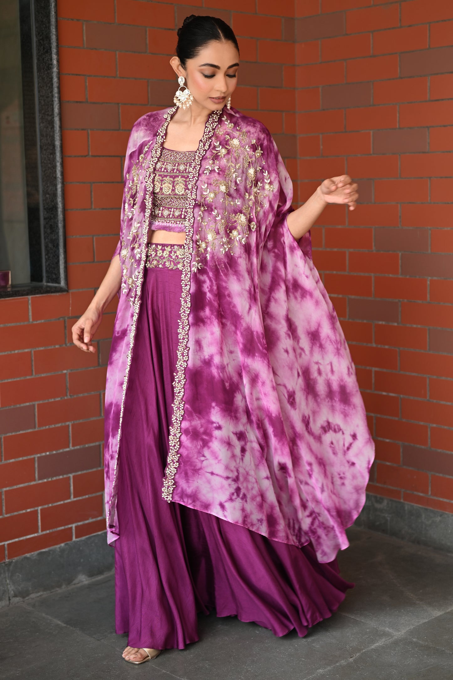 CAPE LEHENGA SET