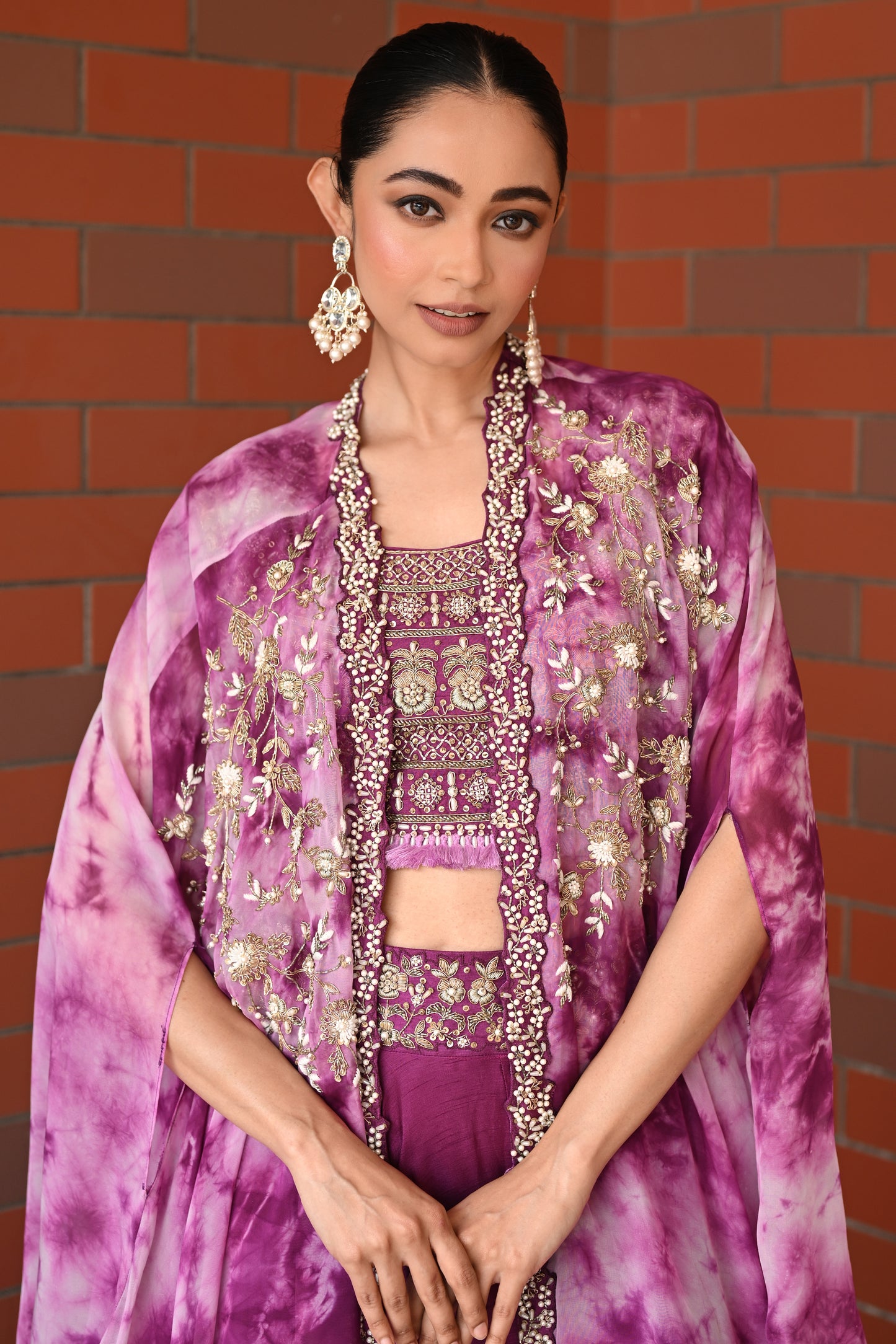 CAPE LEHENGA SET
