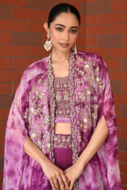 CAPE LEHENGA SET