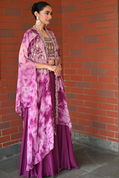 CAPE LEHENGA SET