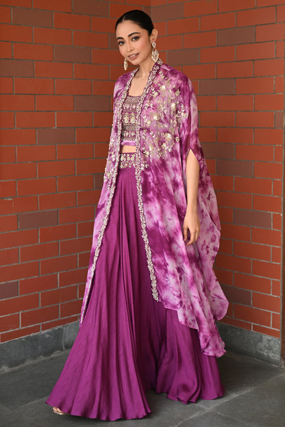 CAPE LEHENGA SET