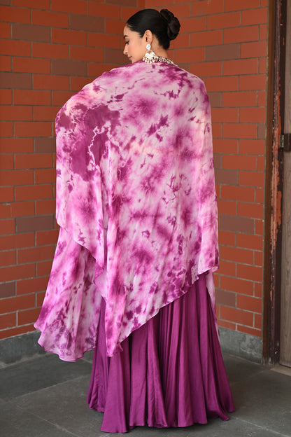 CAPE LEHENGA SET
