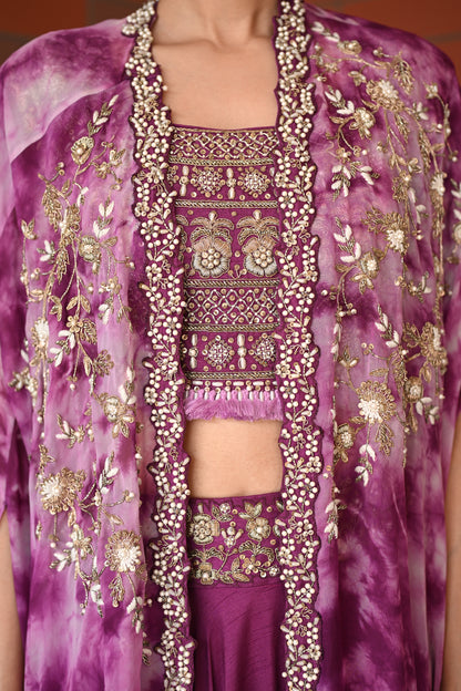 CAPE LEHENGA SET