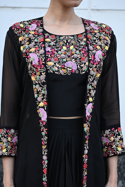 BLACK CAPE SET