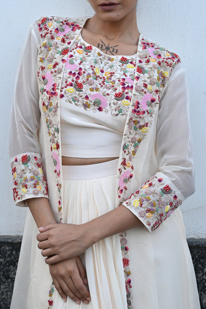 IVORY CAPE SET