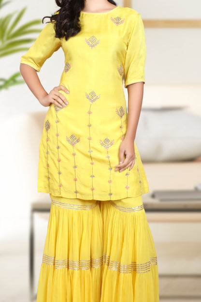 SHARARA SET WITH DUPATTA