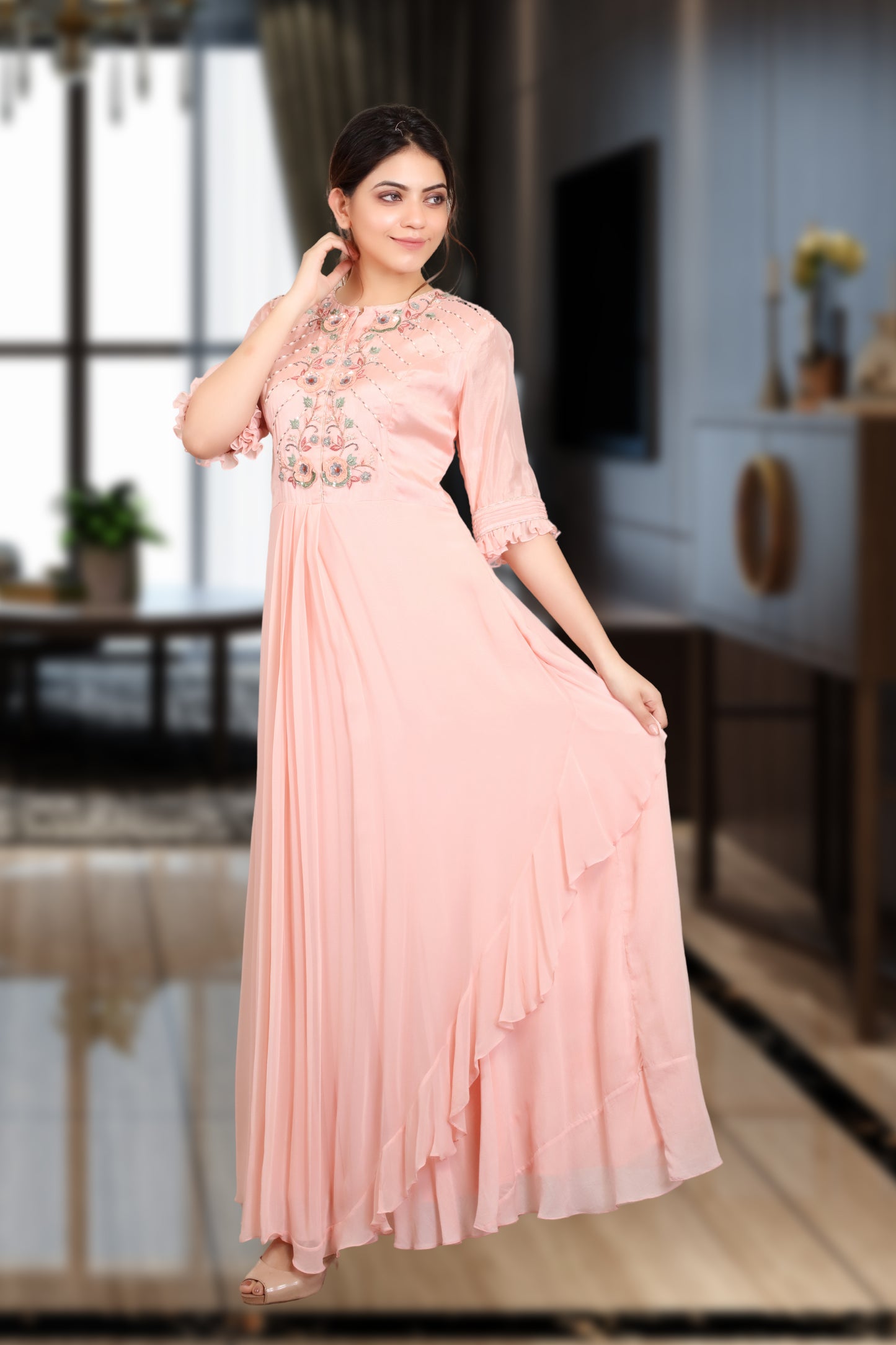INDOWESTERN LONG DRESS