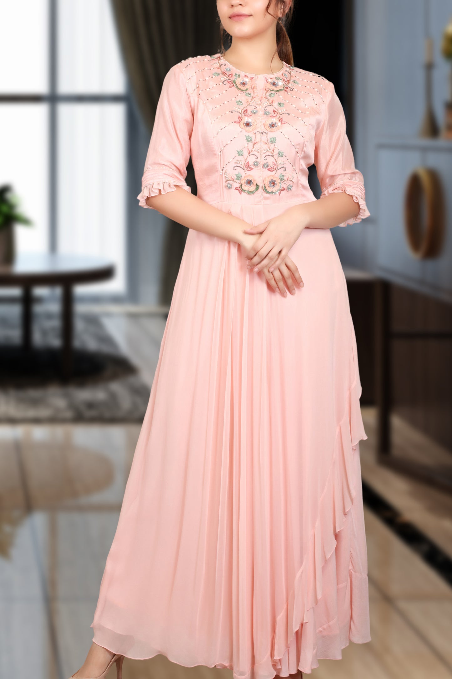 INDOWESTERN LONG DRESS