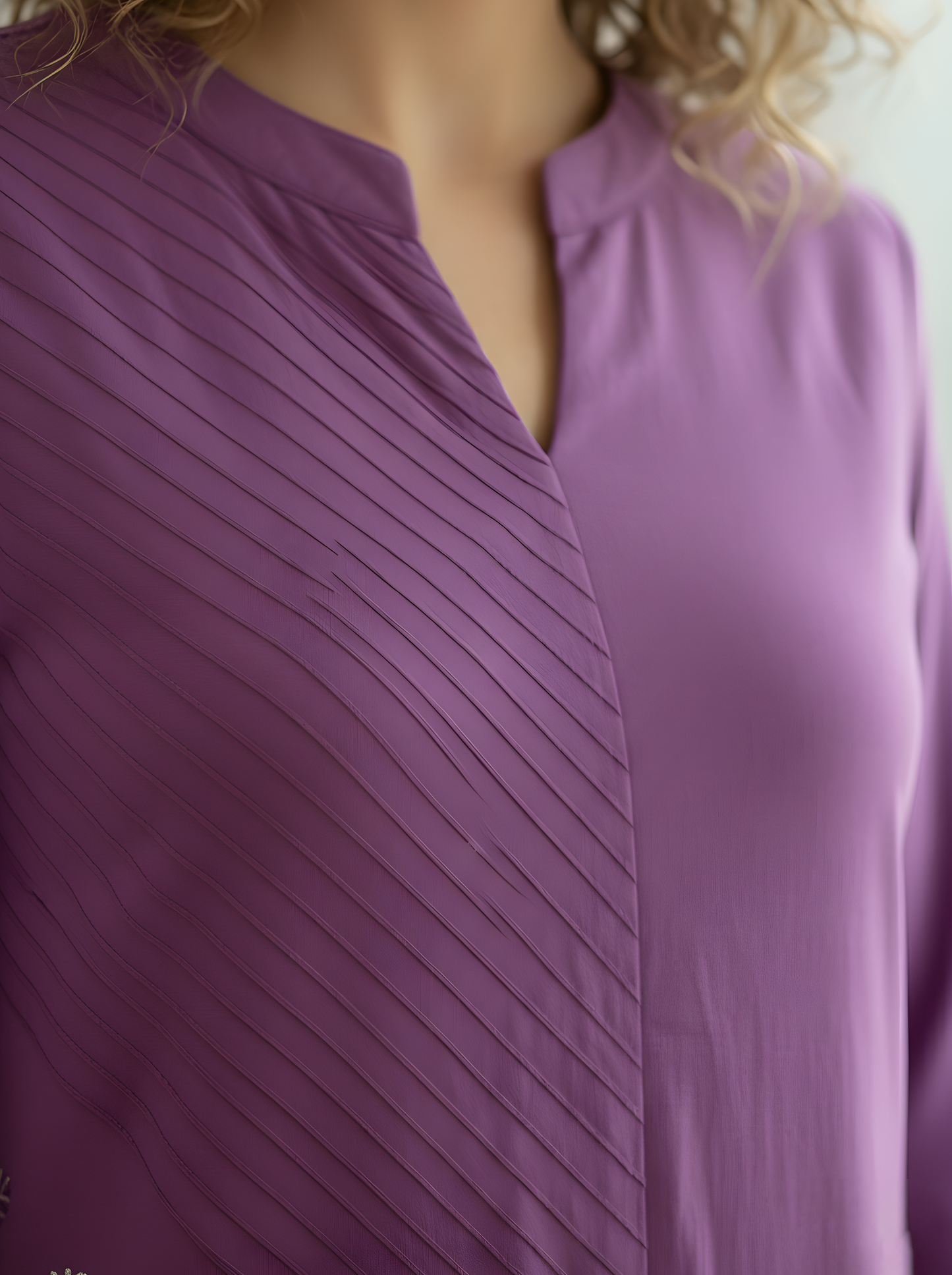 PURPLE PINTUC TUNIC