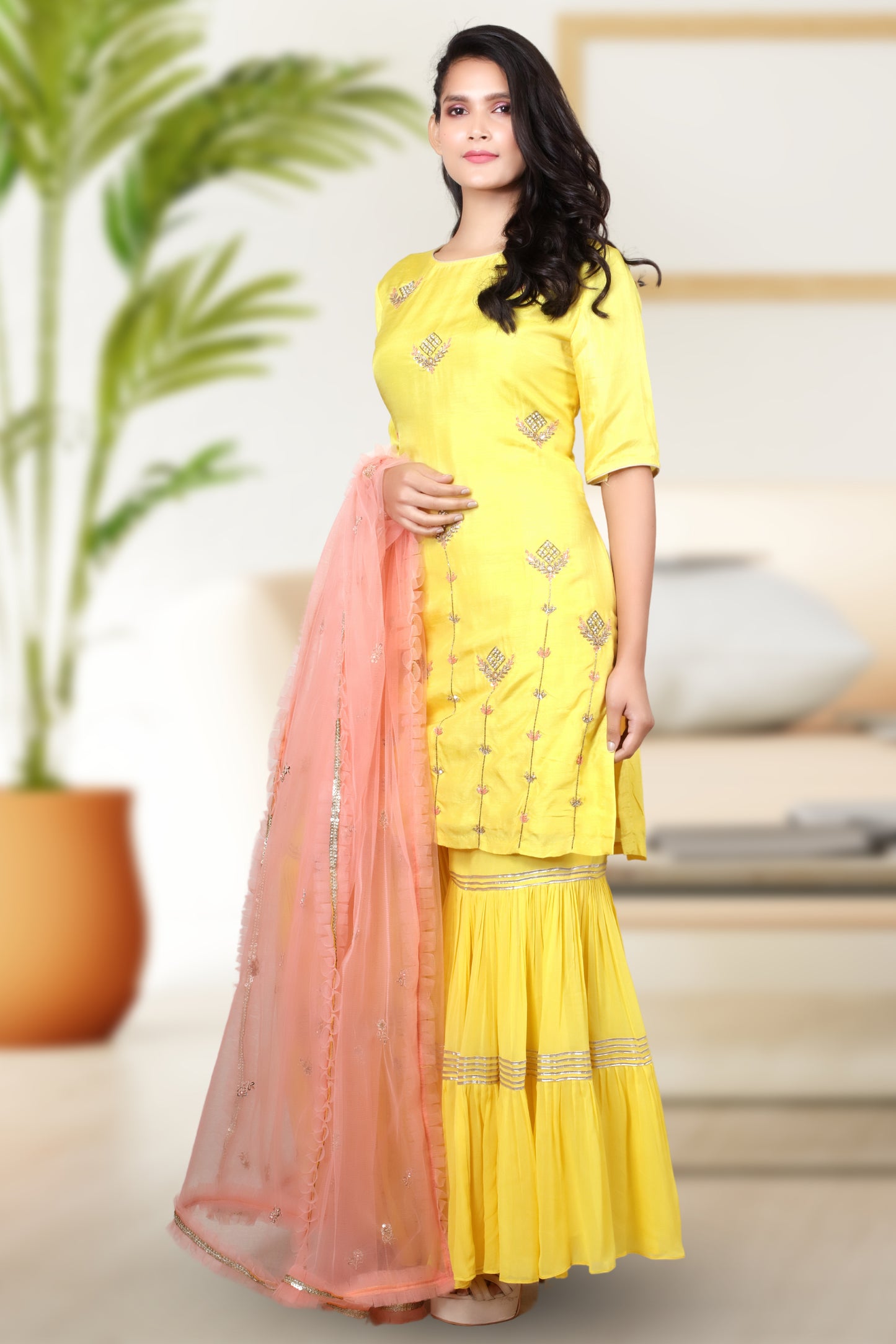 SHARARA SET WITH DUPATTA