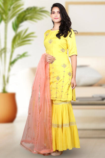 SHARARA SET WITH DUPATTA