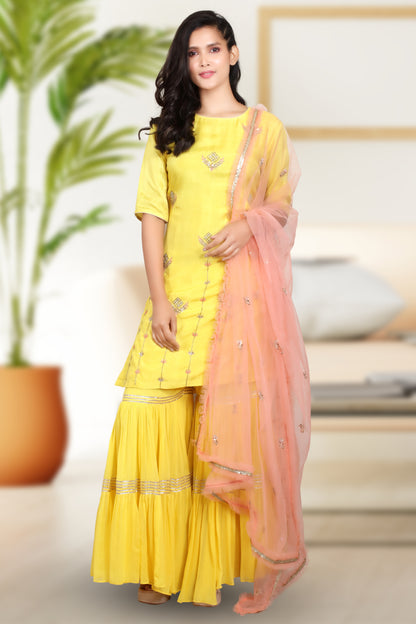 SHARARA SET WITH DUPATTA