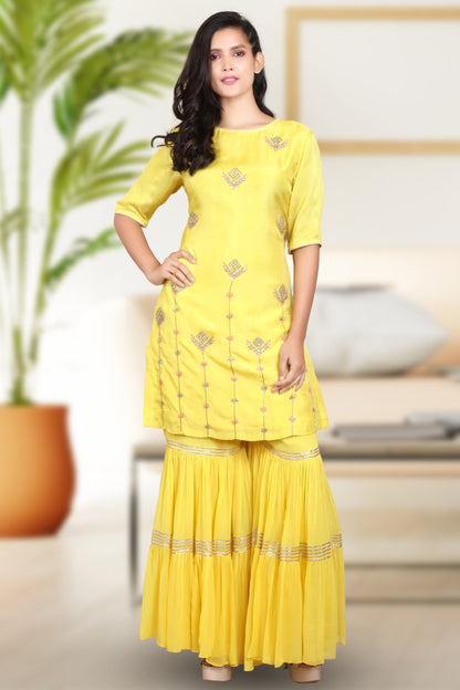 SHARARA SET WITH DUPATTA