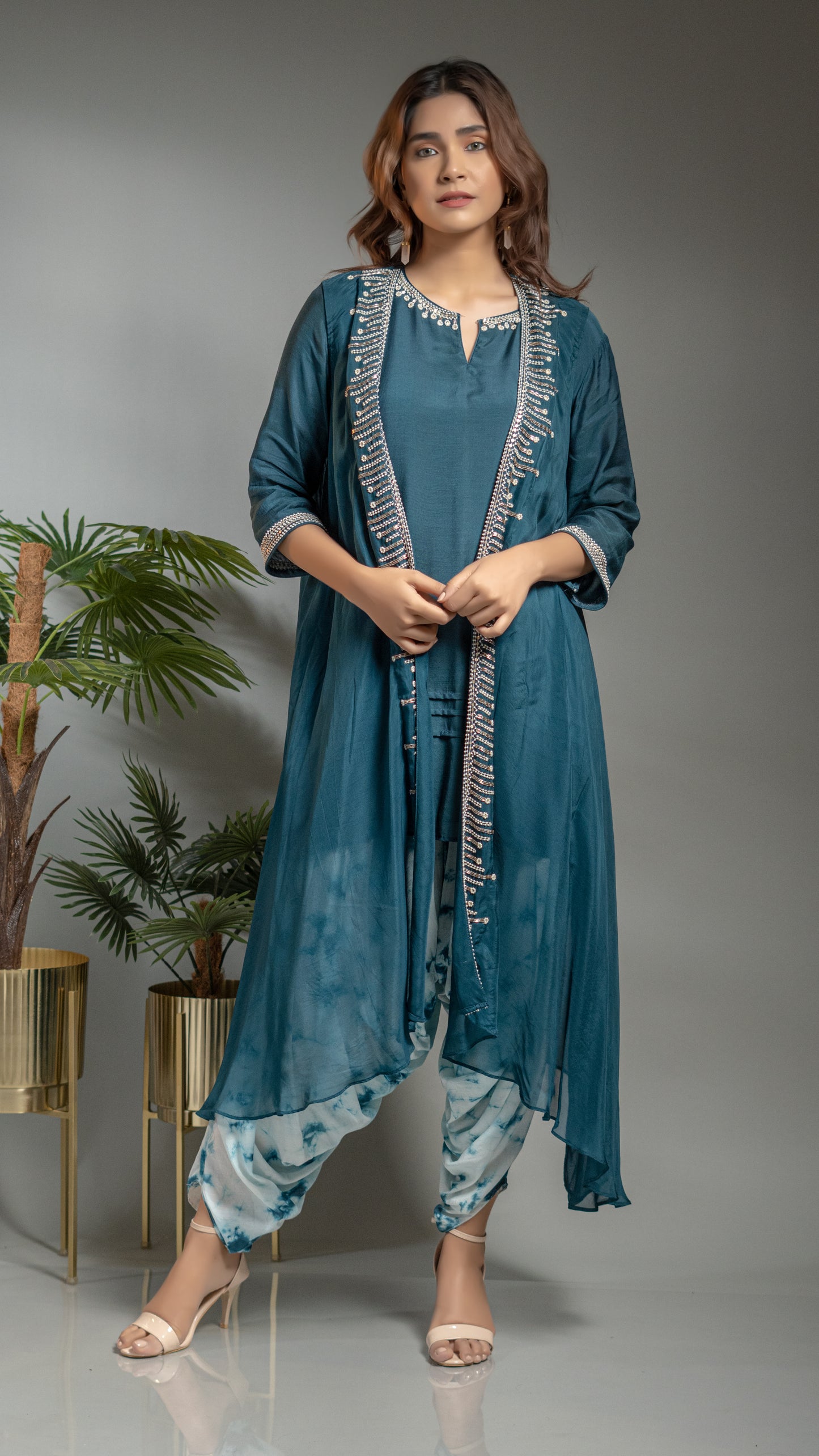 DHOTI SET WITH  JACKET