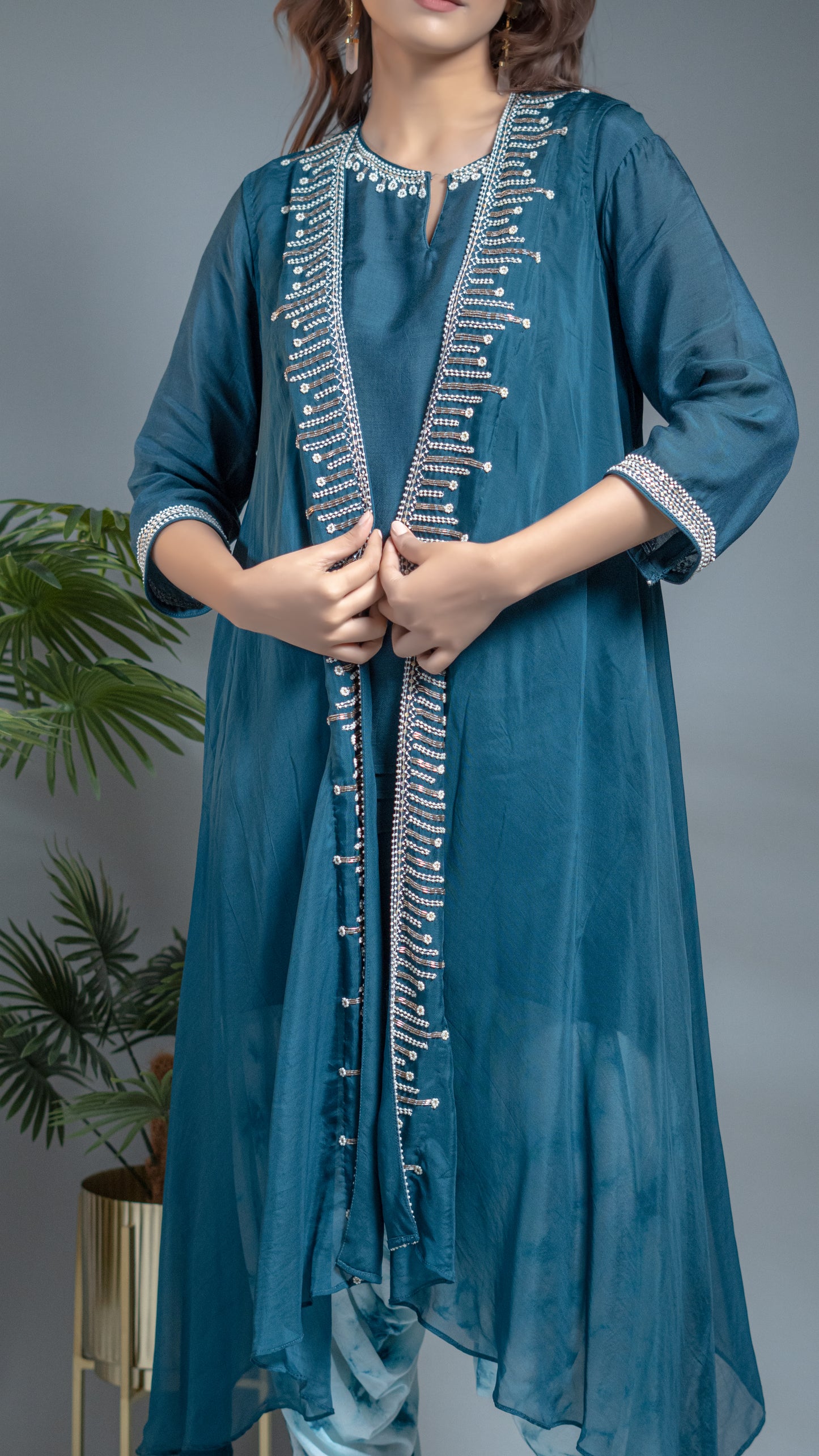 DHOTI SET WITH  JACKET
