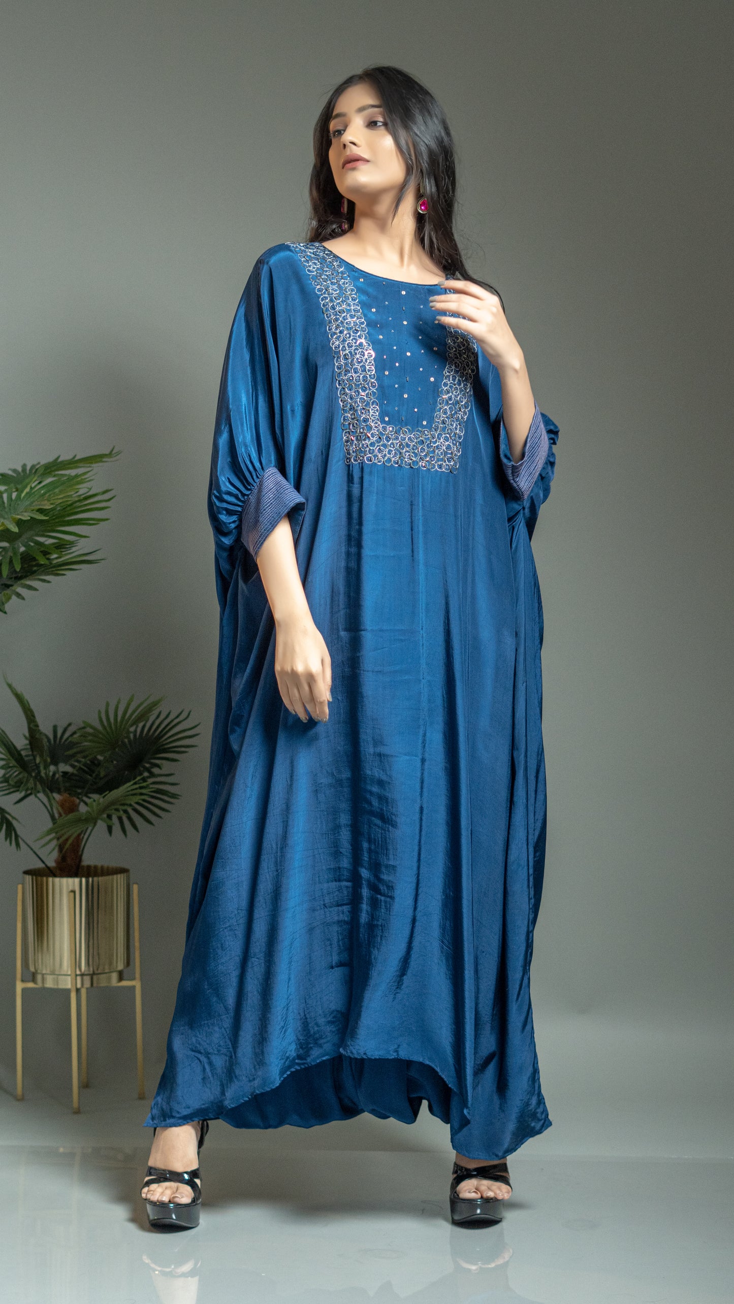 KAFTAN WITH HAREM PANTS