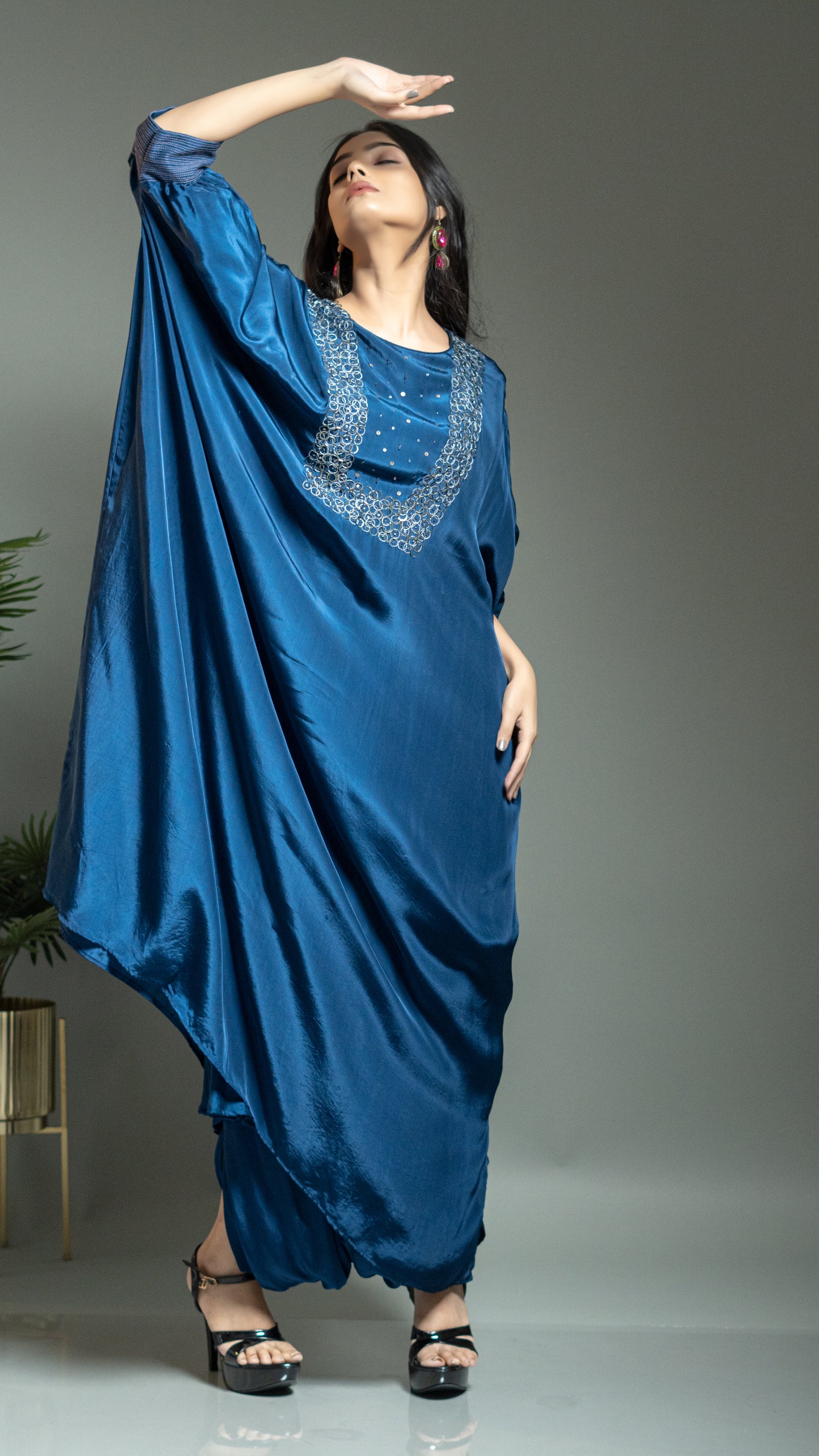 KAFTAN WITH HAREM PANTS