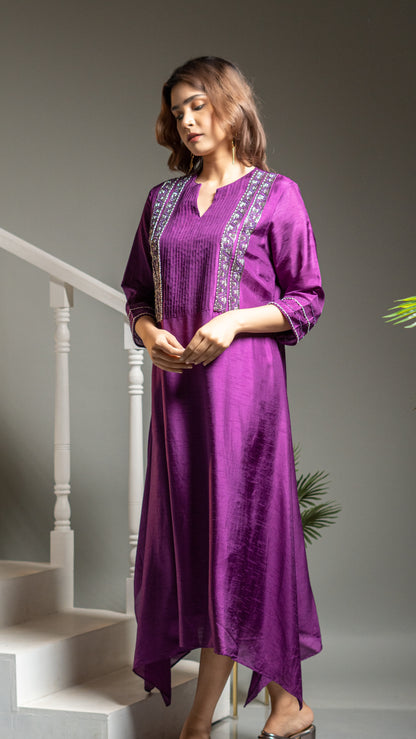 A LINE TAIL CUT KURTA