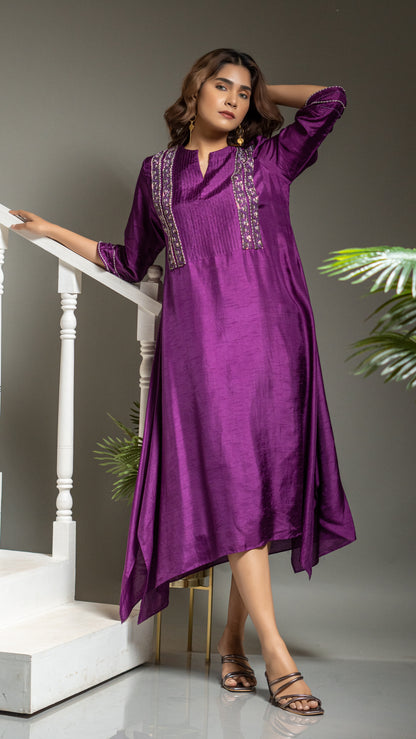 A LINE TAIL CUT KURTA