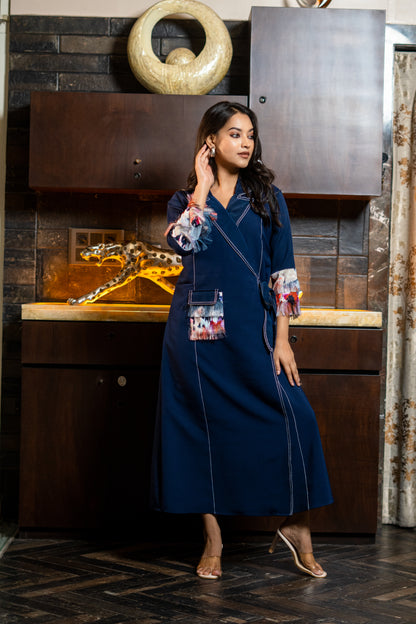 WRAPED WESTERN DRESS