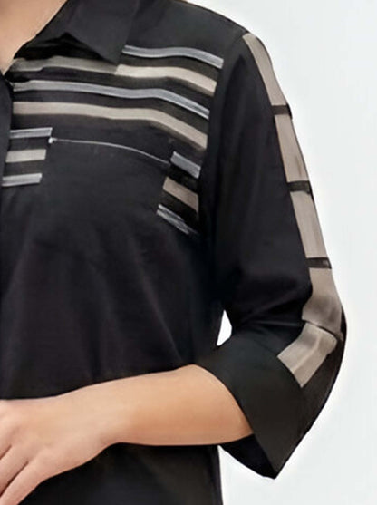 BLACK GLAMAROUS POPLIN CORDSETS