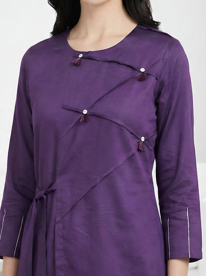 PURPLE STYLISH CORDSETS