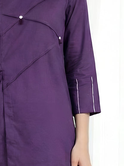 PURPLE STYLISH CORDSETS