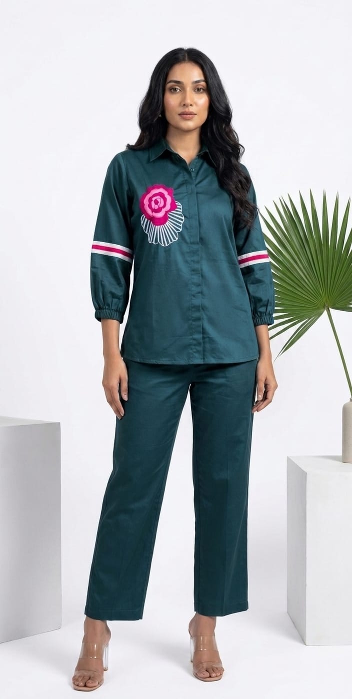 EMERALD GREEN CO-ORD SET