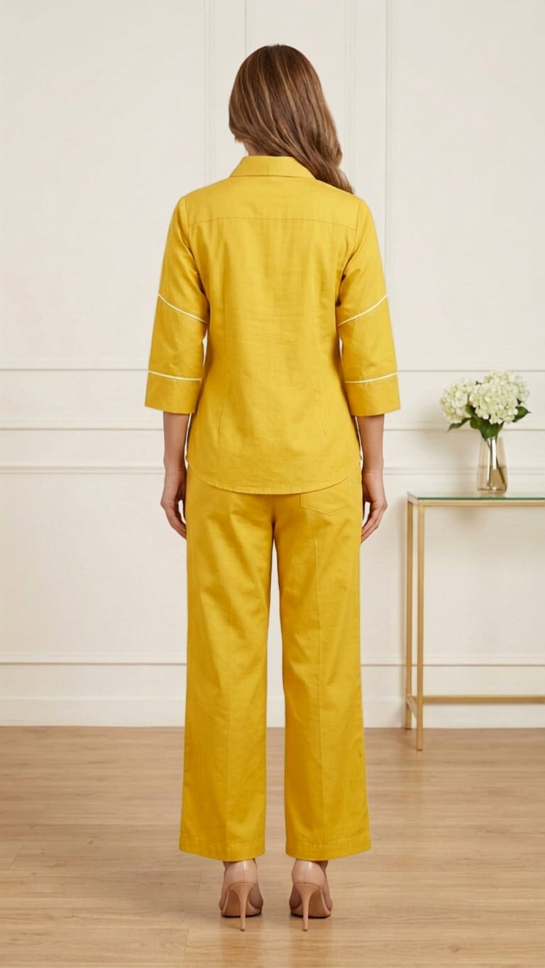 MUSTARD SUNSHINE COORD SET