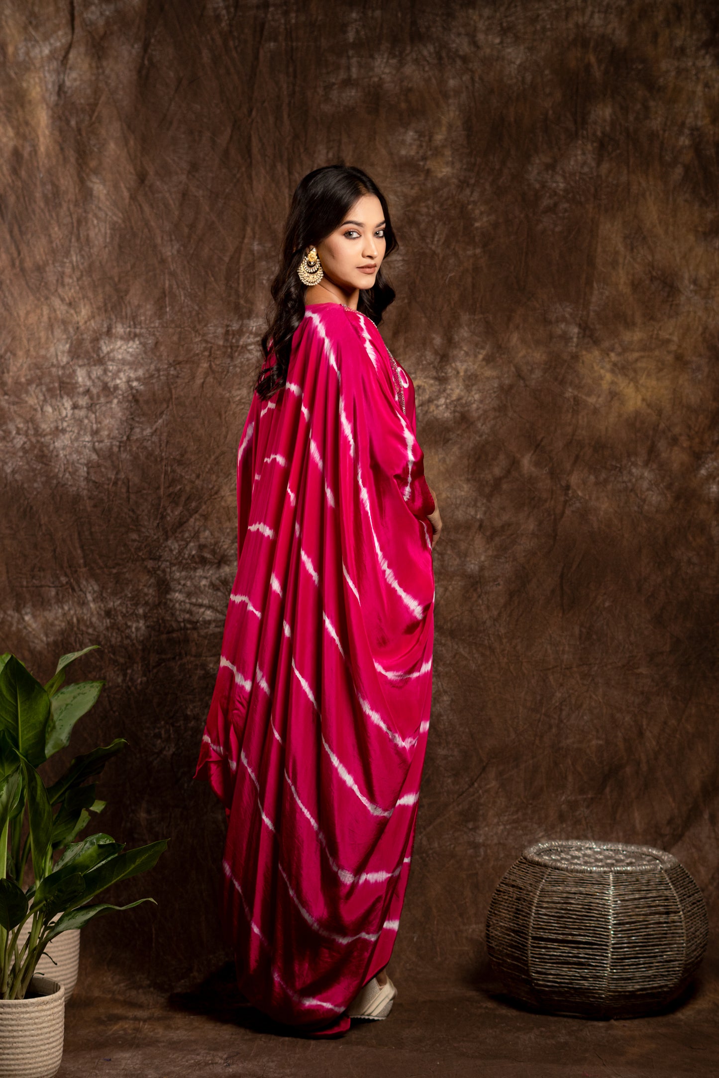LEHARIYA JACKET WITH DRAPED INNER