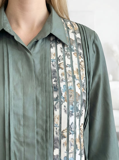 LIGHT GREEN PERFECTION POPLIN CORDSET