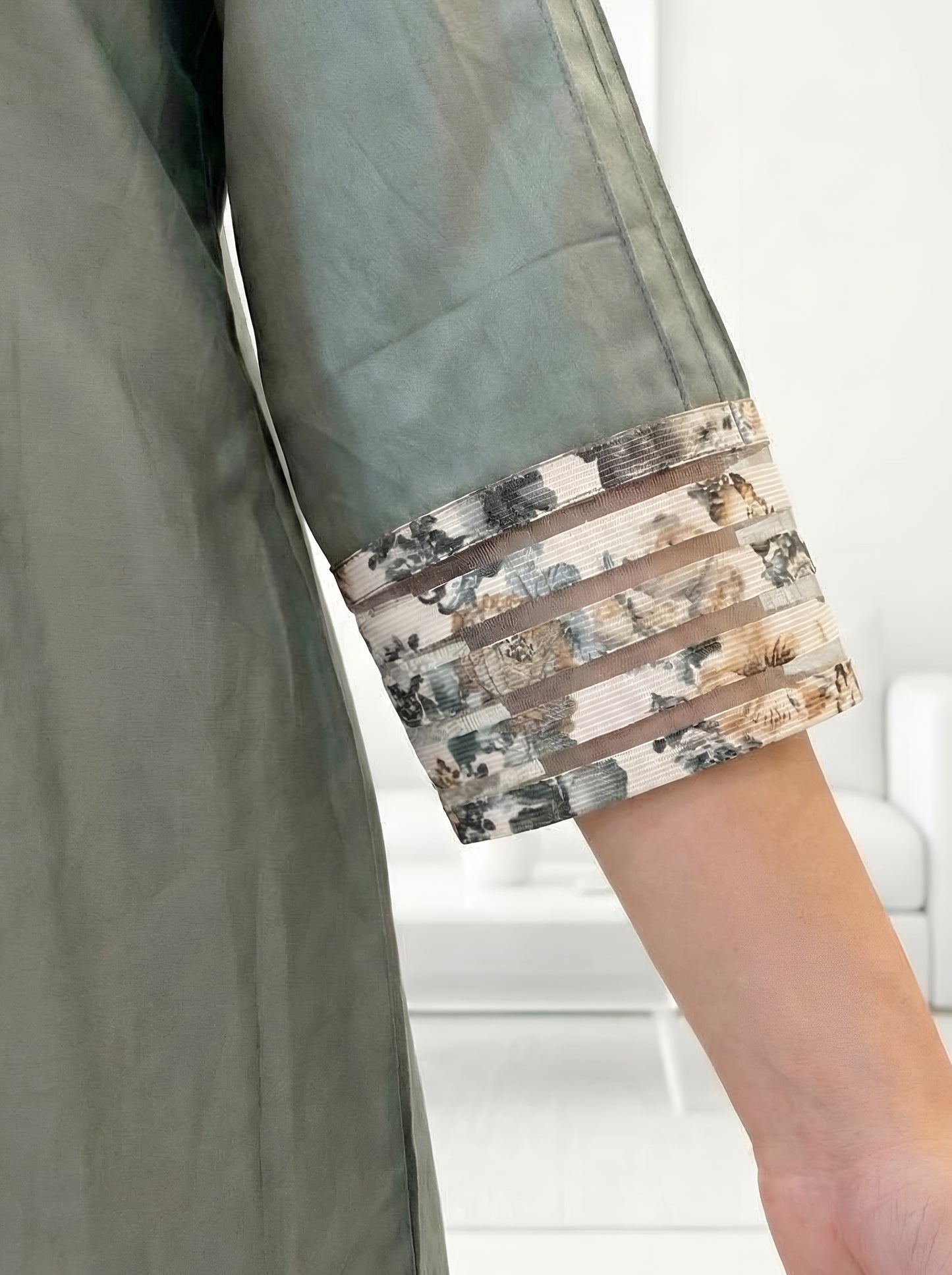 LIGHT GREEN PERFECTION POPLIN CORDSET