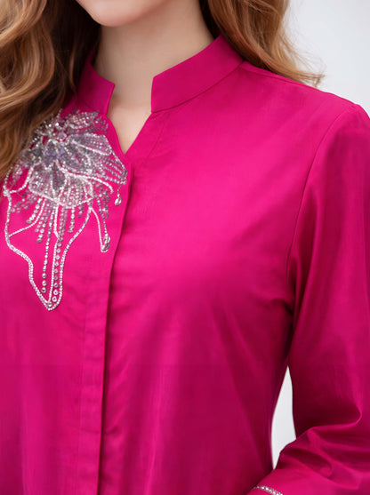RANI A LINE TUNIC WITH SIDE SLITS